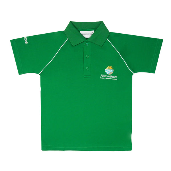 Alkimos Beach Primary School Faction Polo - Green