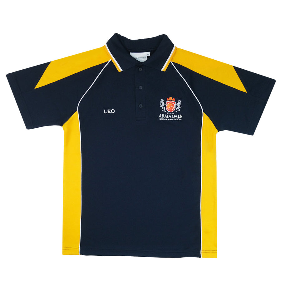 Armadale Senior High School Faction Polo - Gold