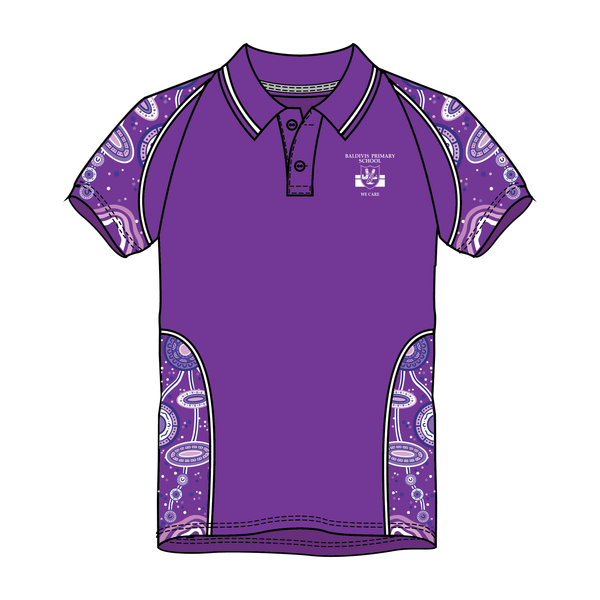 Baldivis PS Faction Polo-PURPLE