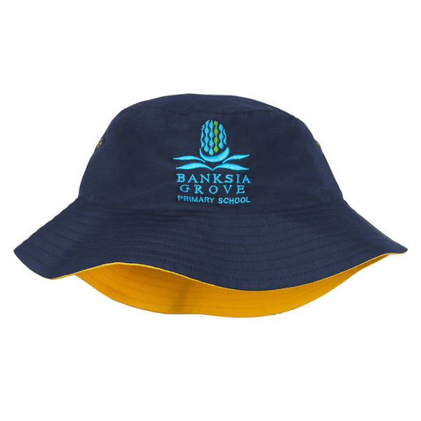 Banksia Grove Primary School Bucket Hat- Gold