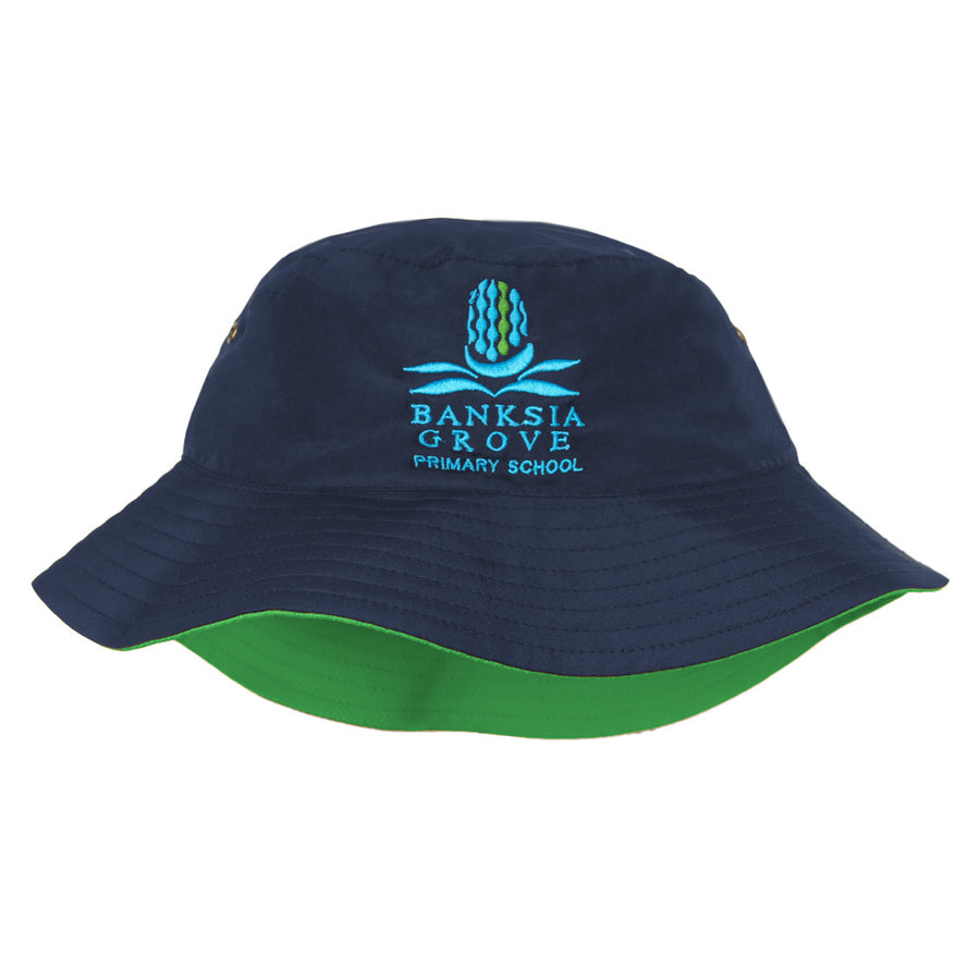 Banksia Grove Primary School Bucket Hat - Green