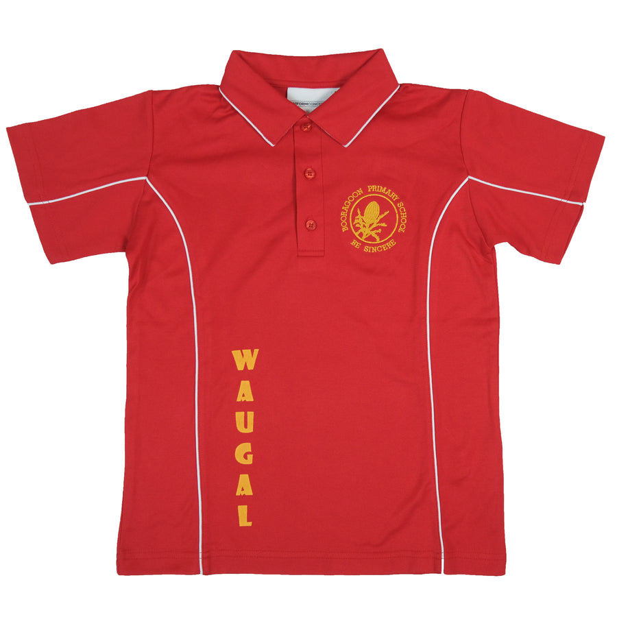 Booragoon Primary School Faction Polo - Red