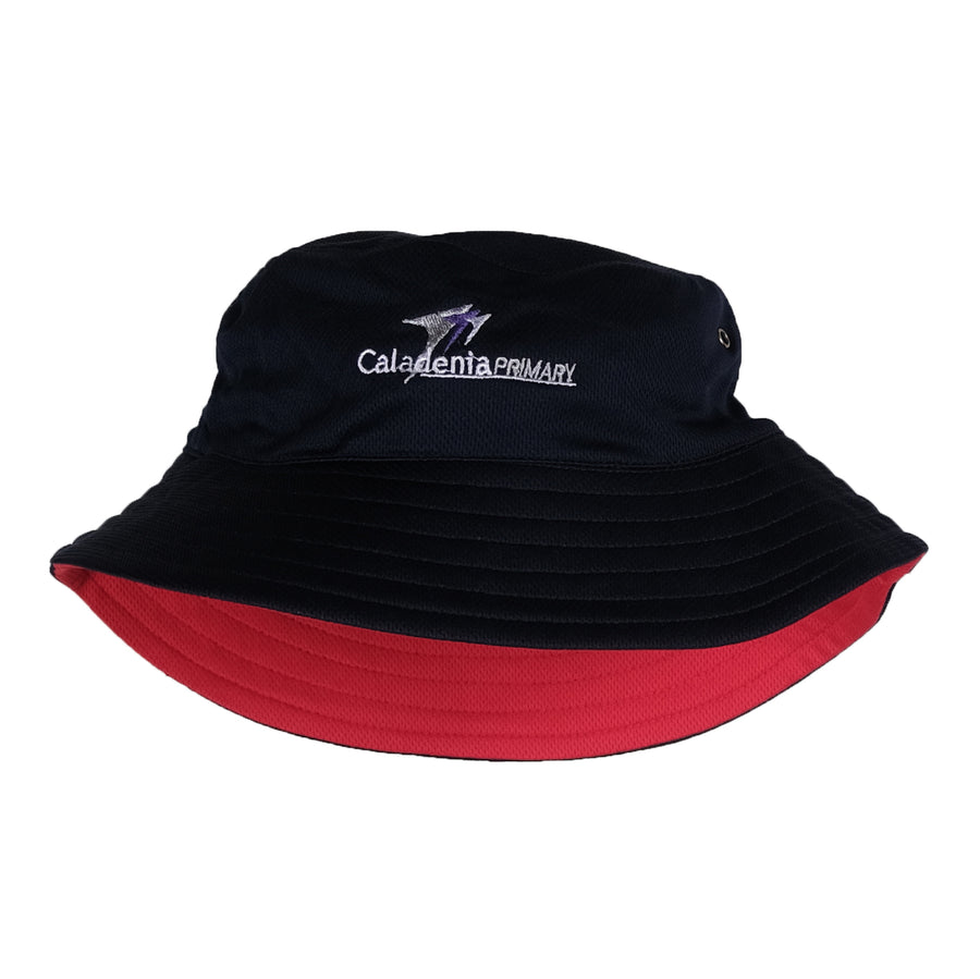 Caladenia Primary School Bucket Hat Reversible - Red