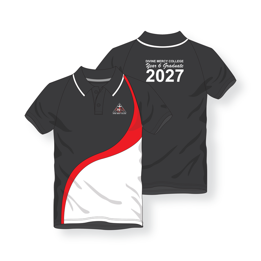 Divine Mercy Leavers Polo Printed