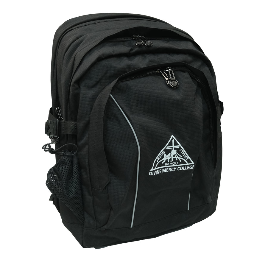 Divine Mercy College School Bag - Primary Black