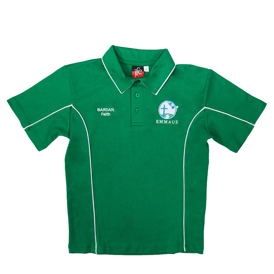 Emmaus Catholic Primary School Faction Polo - Green