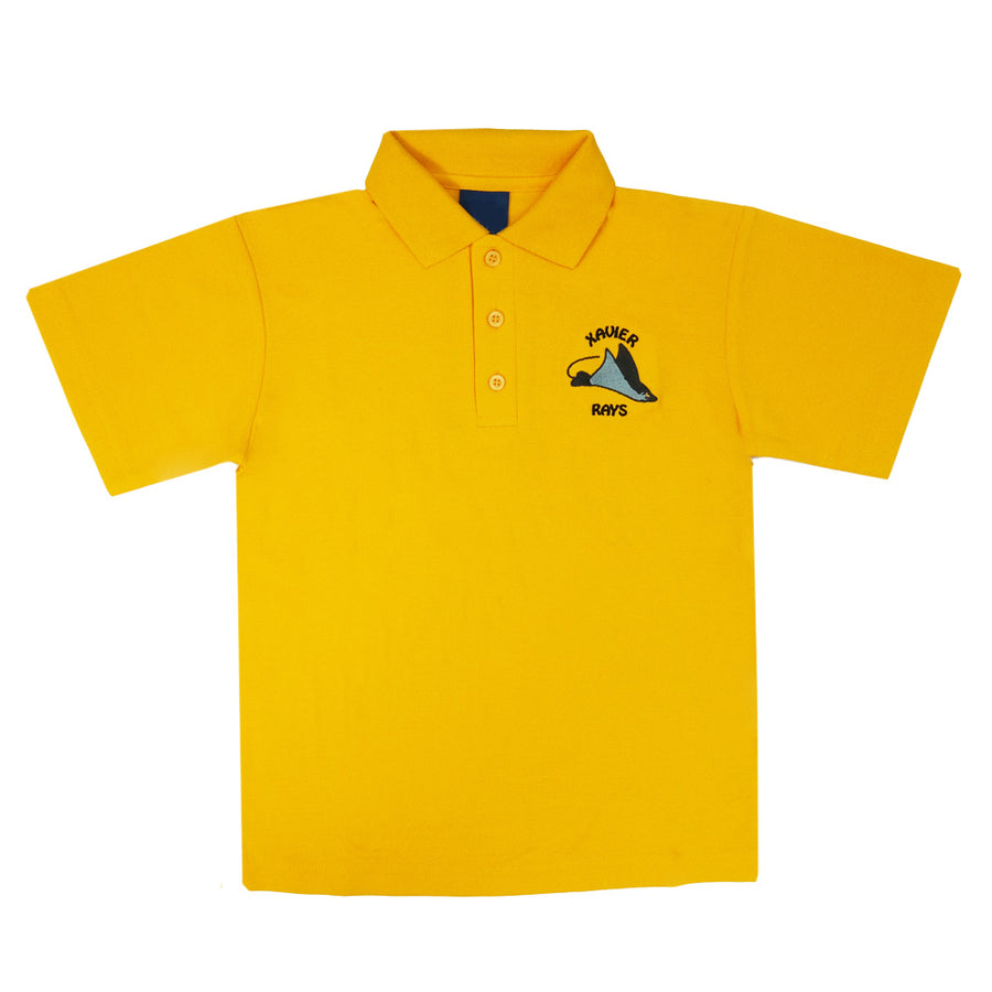 Francis Jordan Catholic School Faction Polo Xavier Rays - Gold
