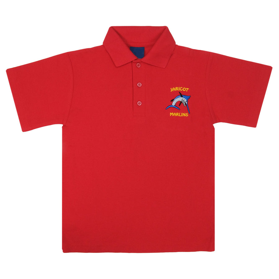 Francis Jordan Catholic School Faction Polo Jaricot Marlins - Red