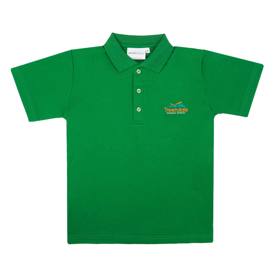 Treendale Primary School Faction Polo - Green