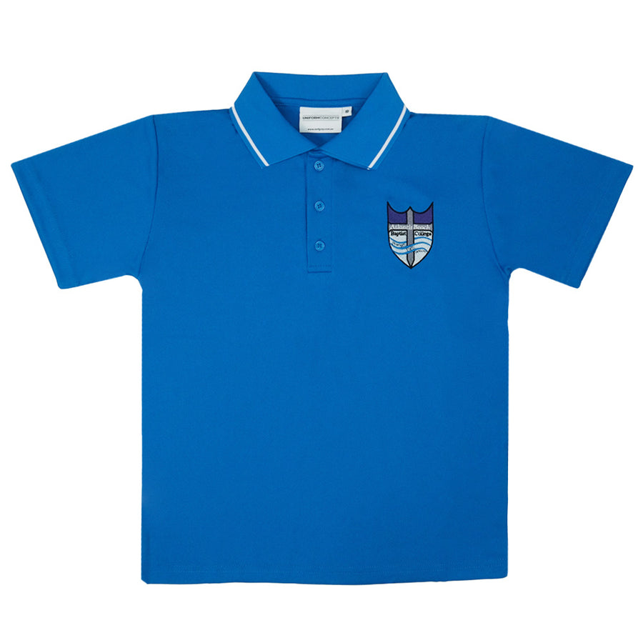 Atlantis Beach Baptist College Faction Polo - Blue