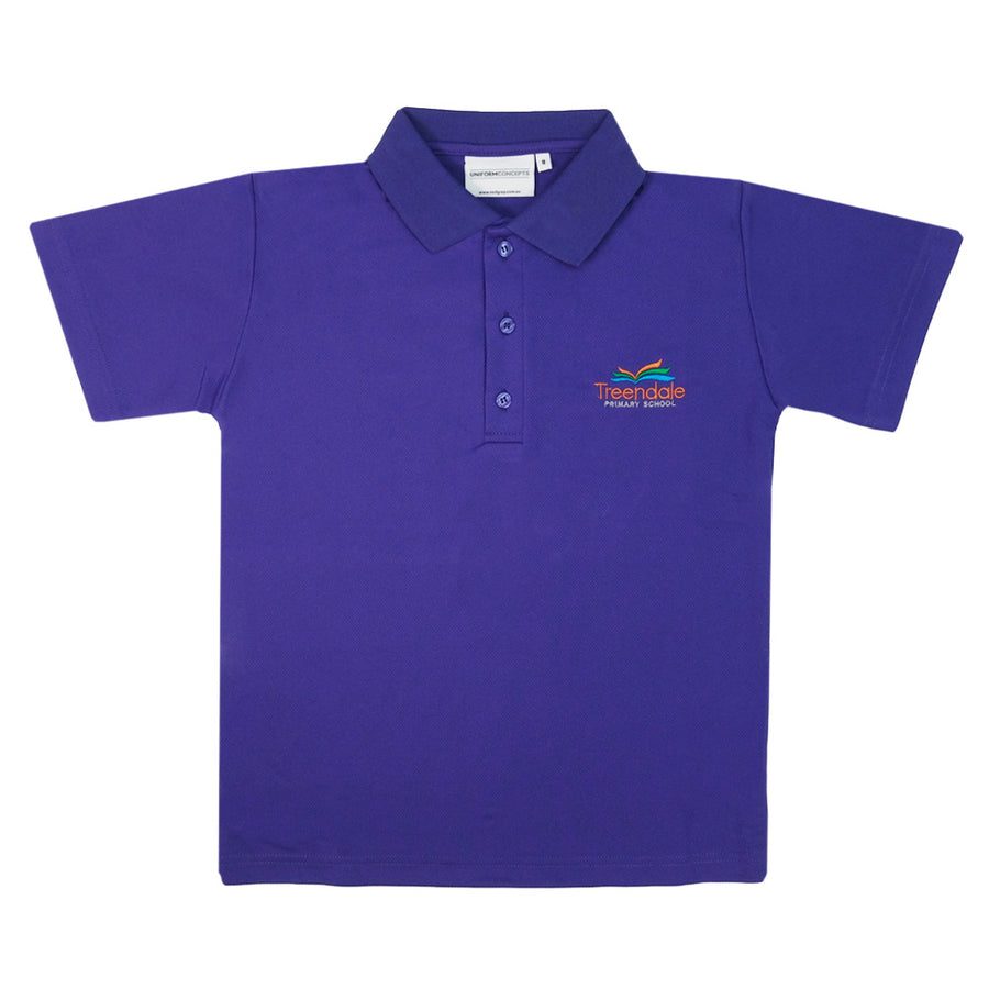 Treendale Primary School Faction Polo - Purple