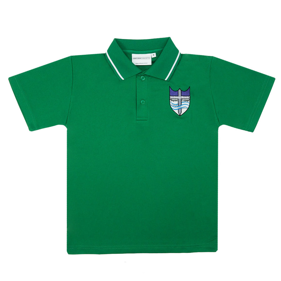 Atlantis Beach Baptist College Faction Polo - Green