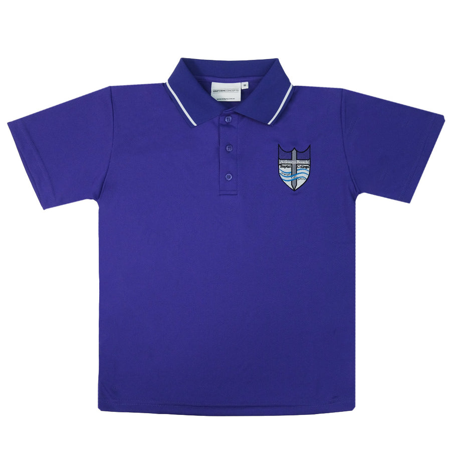Atlantis Beach Baptist College Faction Polo - Purple