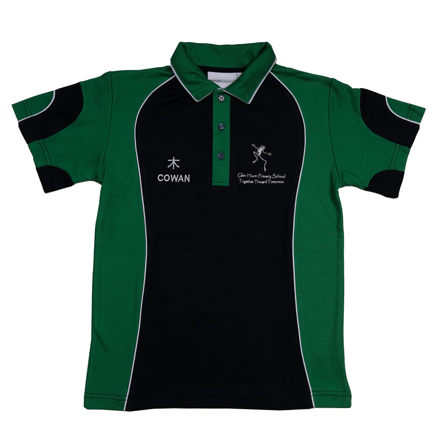 Glen Huon Primary School Faction Polo - Green