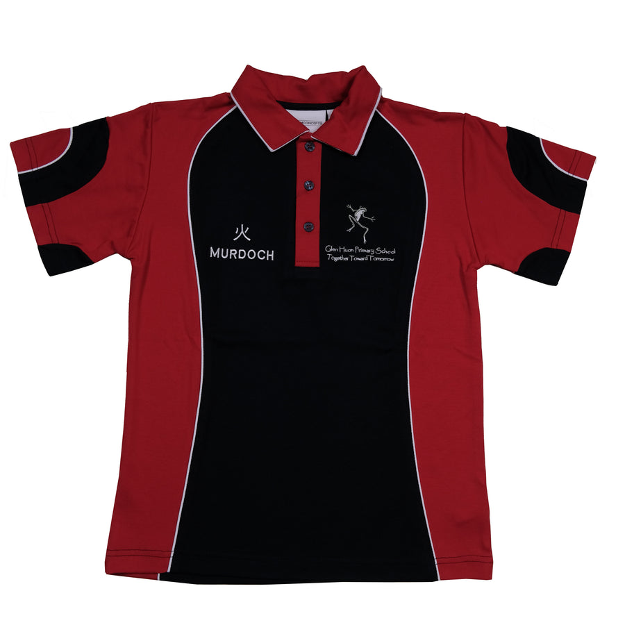 Glen Huon Primary School Faction Polo - Red