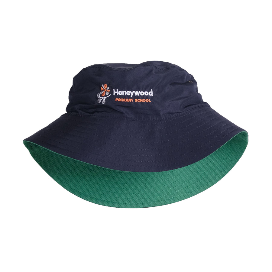 Honeywood Primary School Reversible Bucket Hat - Green