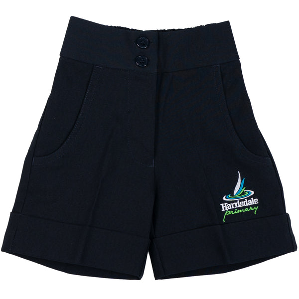 Harrisdale Primary School Girls Cuffed Shorts