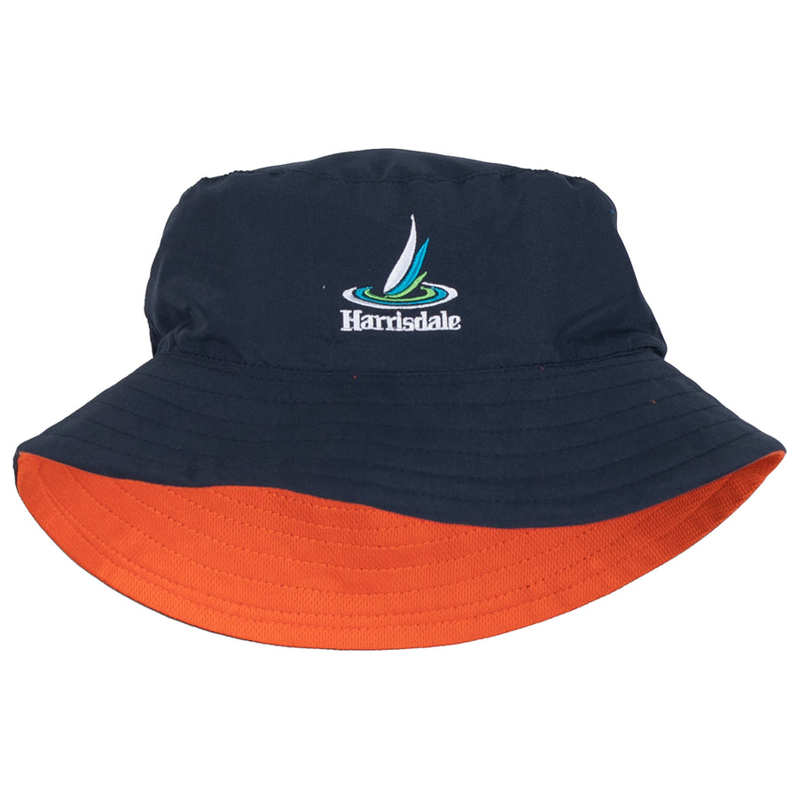 Harrisdale Primary School Reverisble Bucket Hat - Orange