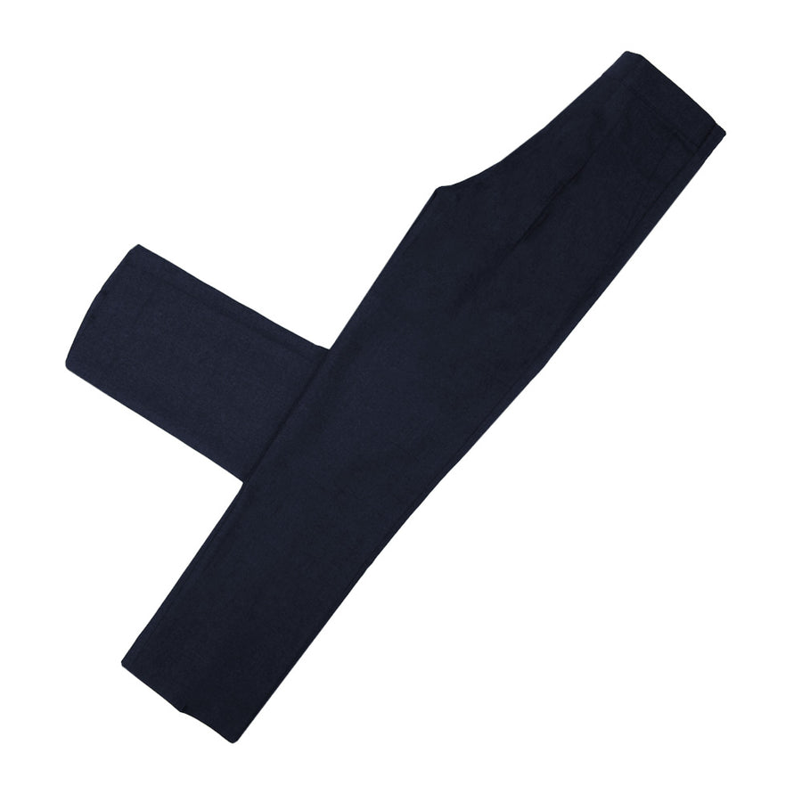 Boys Elastic Back Trousers - Navy