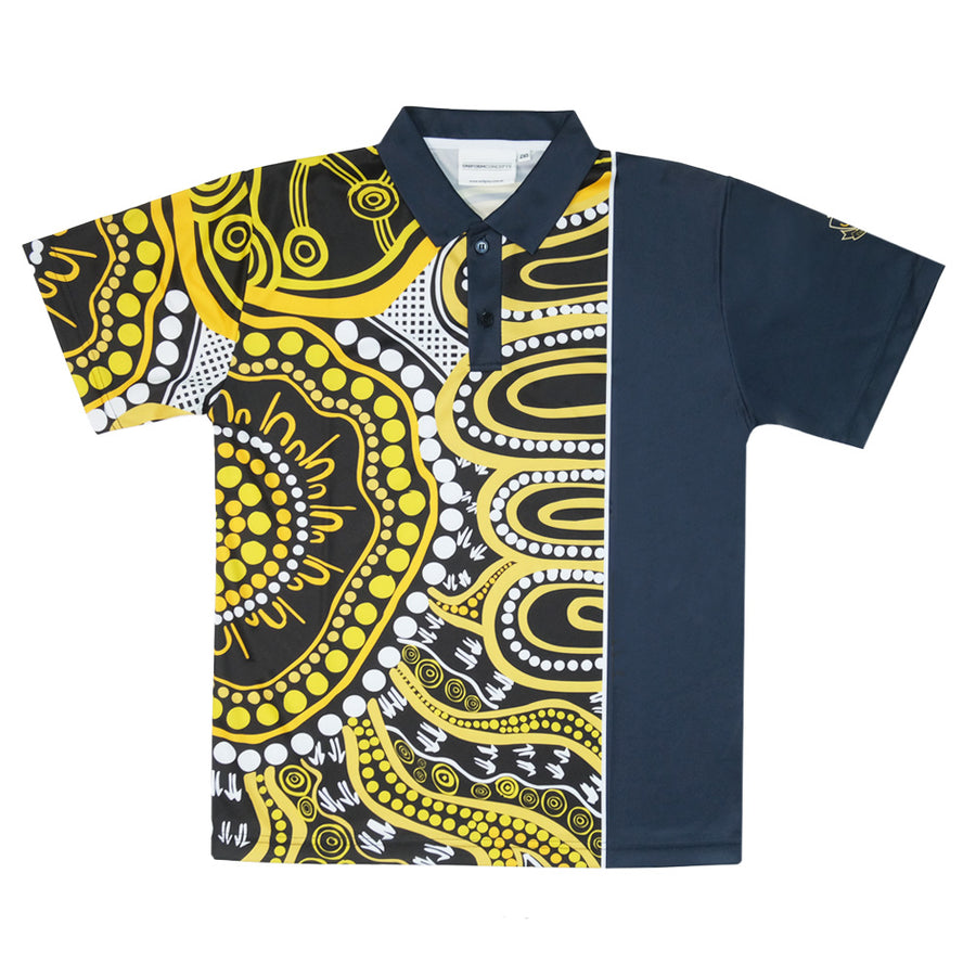 John Forrest Secondary College Faction Polo - Gold