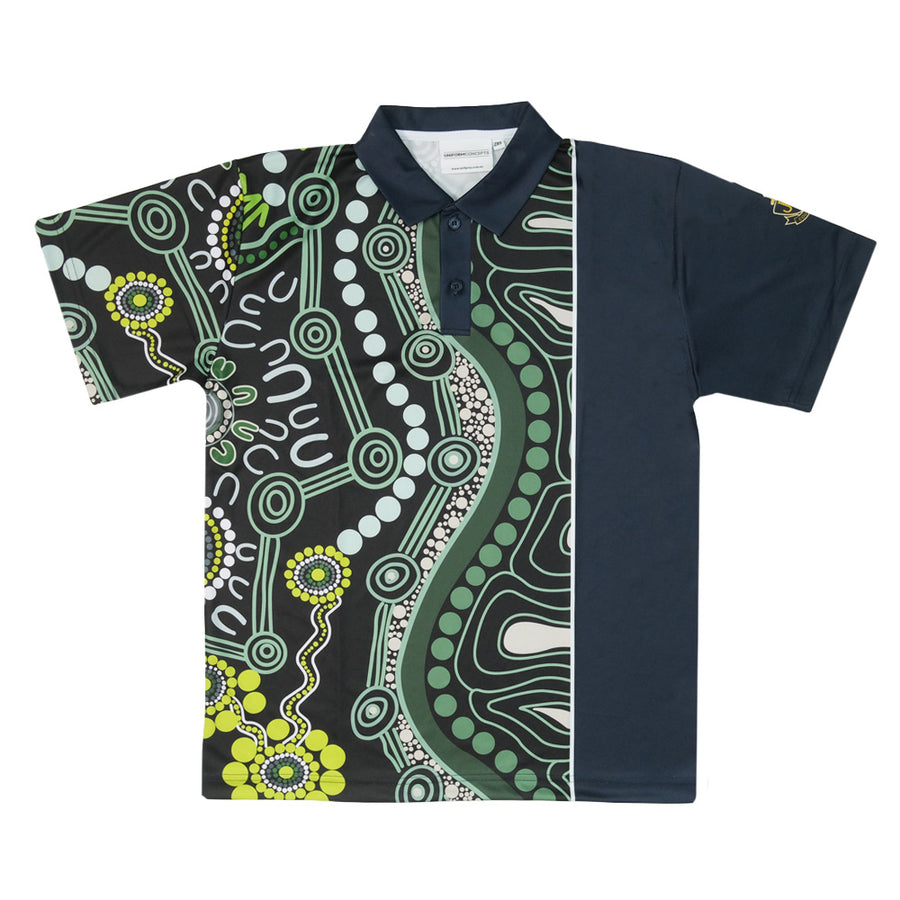 John Forrest Secondary College Faction Polo - Green