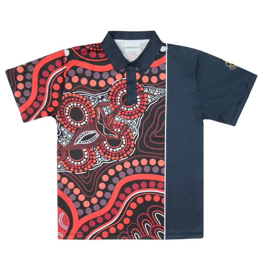 John Forrest Secondary College Faction Polo - Red