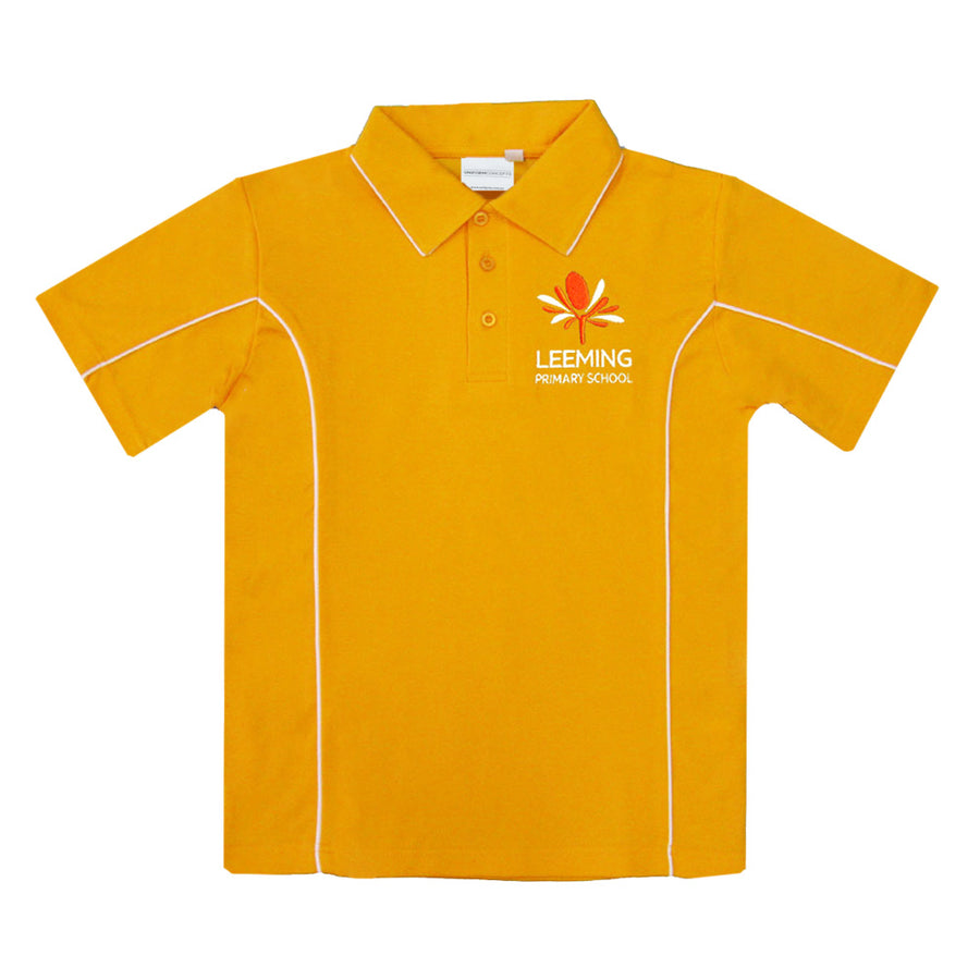 Leeming Primary School  Faction Polo - Gold