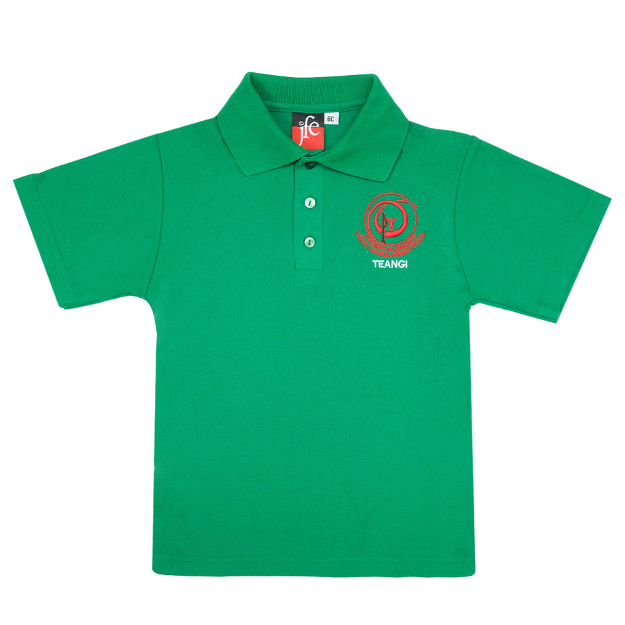 Liwara Catholic Primary School Faction Polo - Green