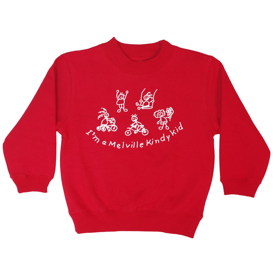 Melville Primary School Kindy Jumper - Red