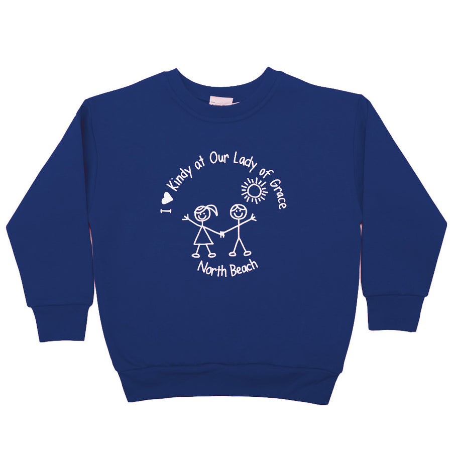 Our Lady of Grace Kindy Jumper - Navy