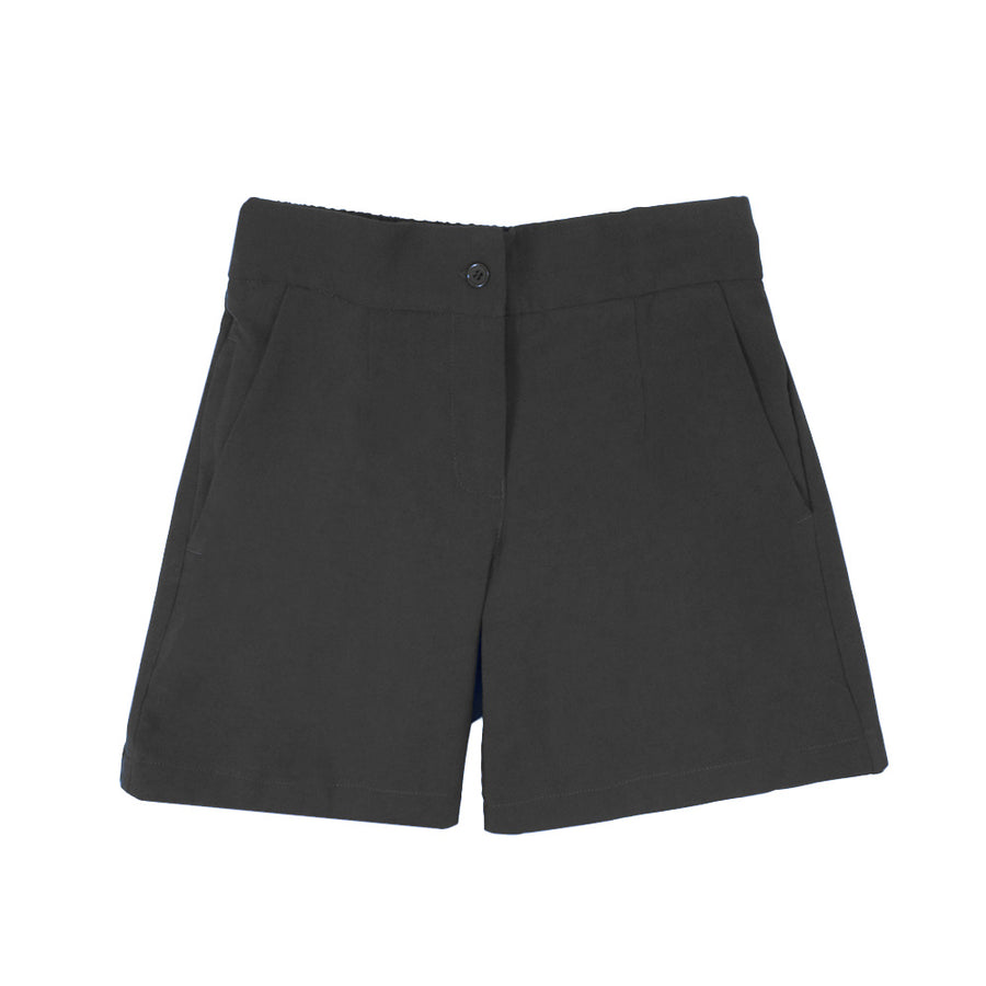 Girls Formal Shorts - Grey