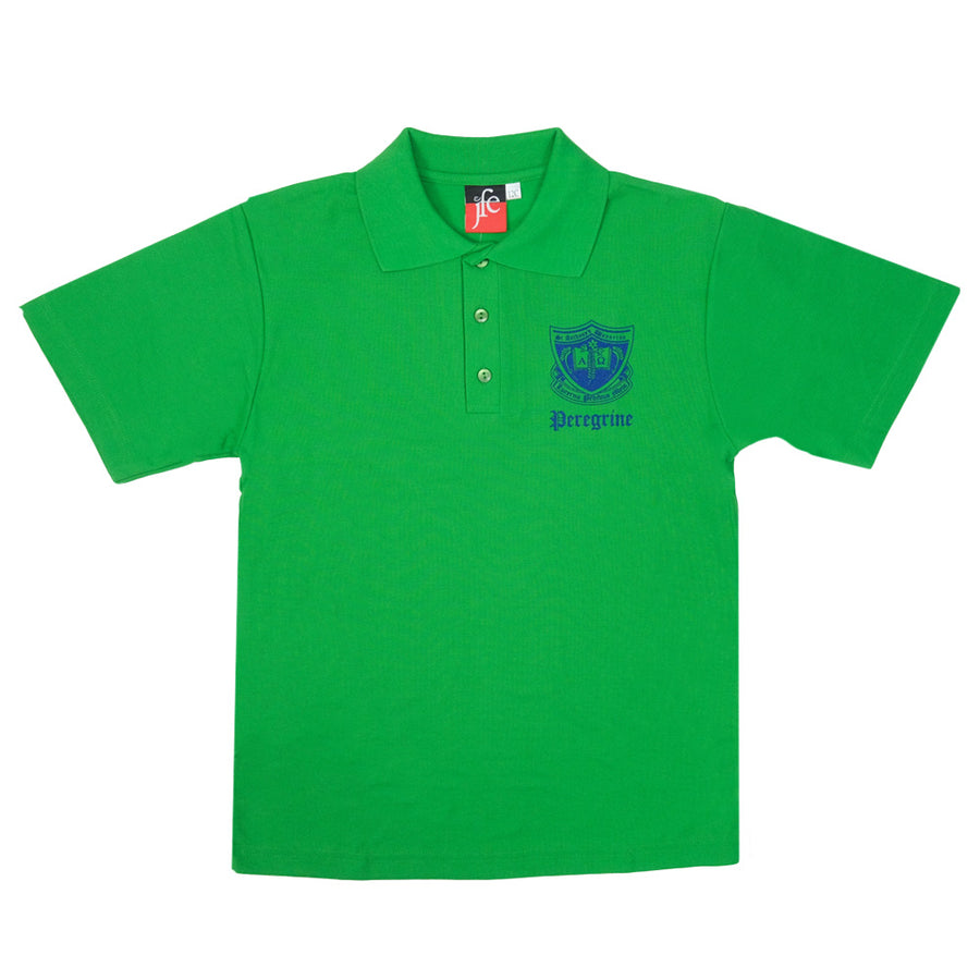 St Anthony's School Fact Polo - Green - Peregrine