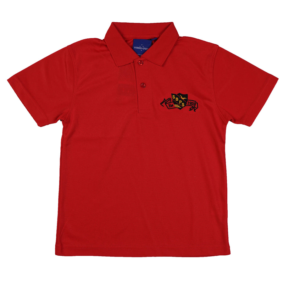 South Bunbury Primary School Faction Polo - Red