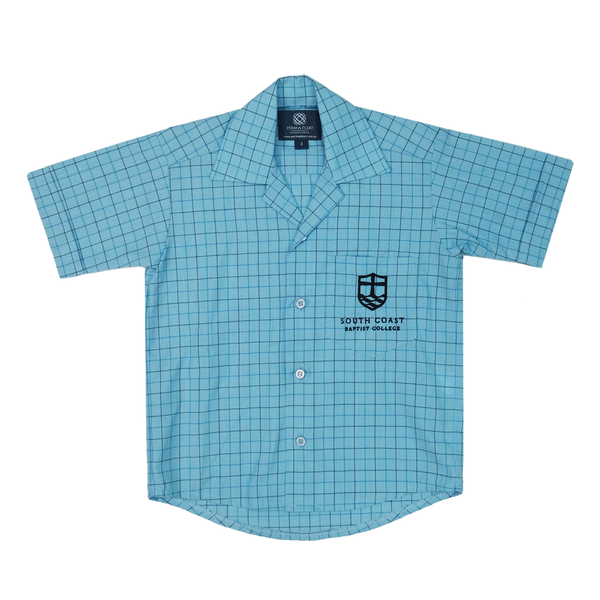 South Coast Baptist College Summer Checked Shirt (Primary)