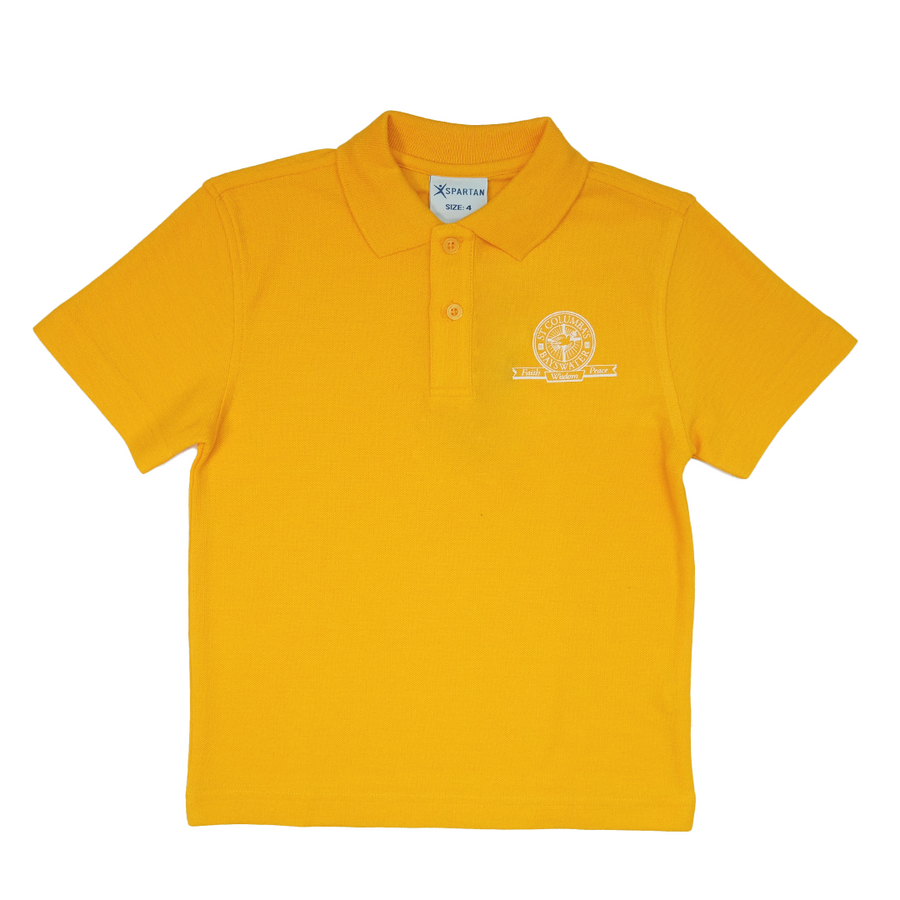 St Columba's School Faction Polo PP-1 - Yellow