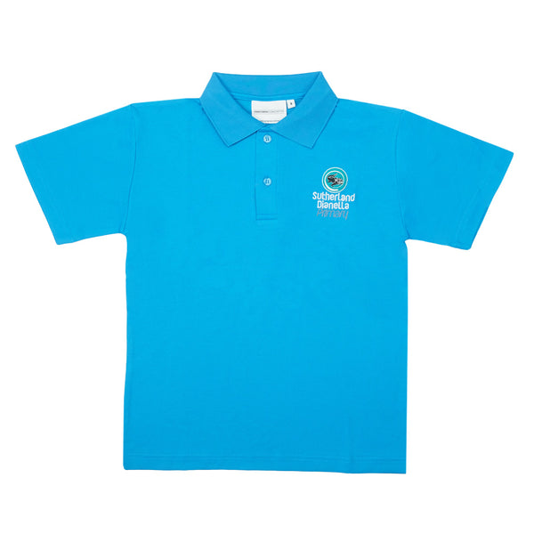 Sutherland Dianella Primary School Faction Polo - Aqua
