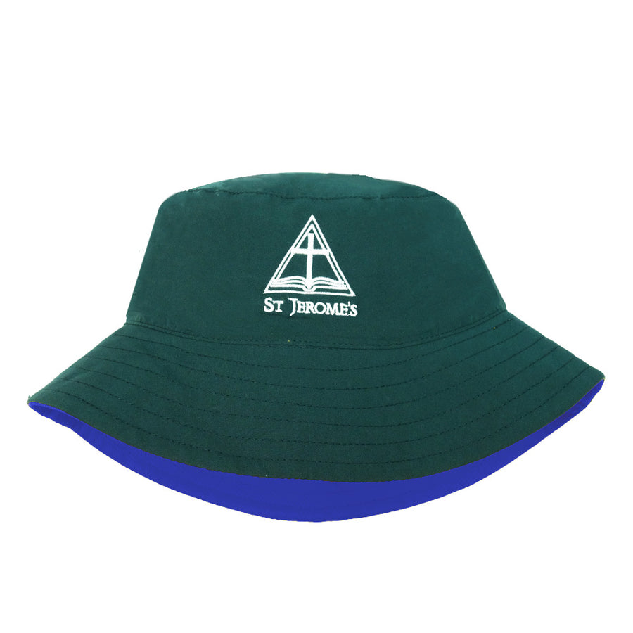 St Jerome's Primary School Reversible Bucket Hat - Royal