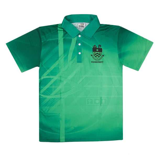St Norbert College Faction Polo - Green - Kilncroft