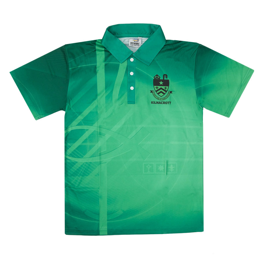 St Norbert College Faction Polo - Green - Kilncroft