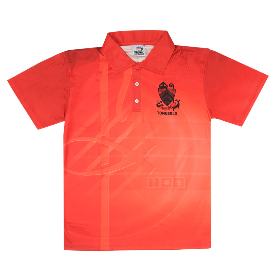 St Norbert College Faction Polo - Red - Tongerio