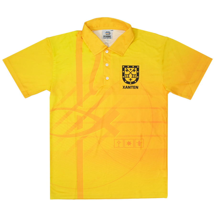 St Norbert College Faction Polo - Yellow - Xanten
