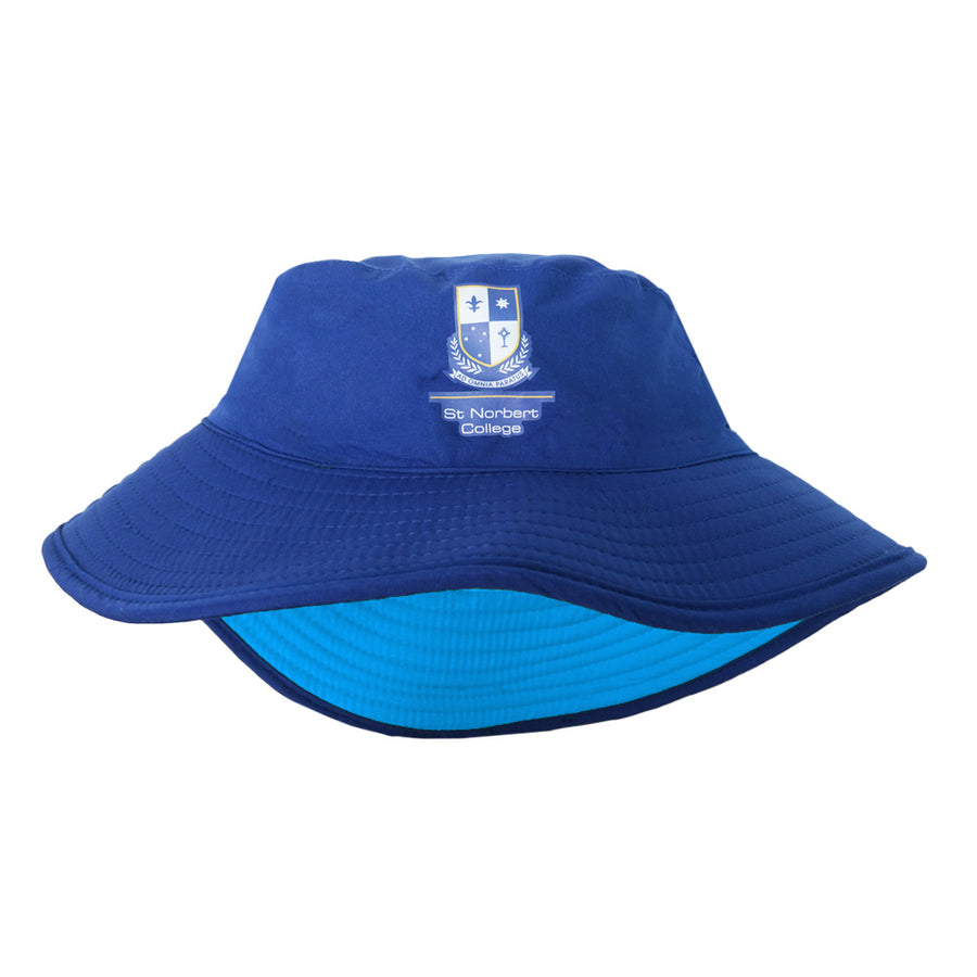 St Norbert College Reversible Bucket Hat - Blue - Premontre