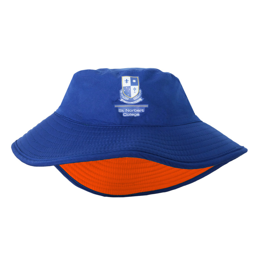 St Norbert College Reversible Bucket Hat - Orange - Madgeburg
