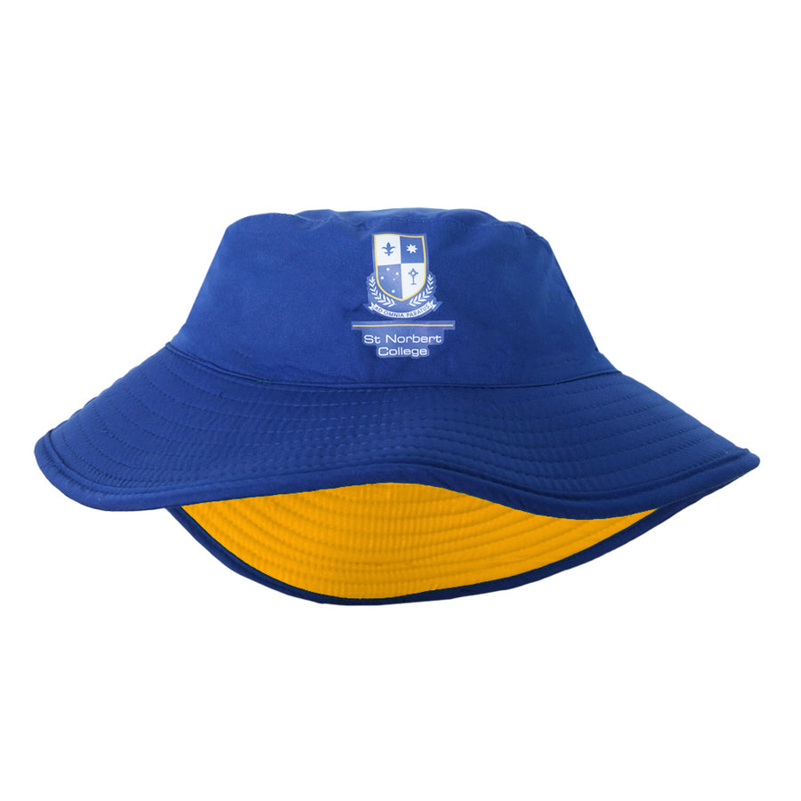 St Norbert College Reversible Bucket Hat - Yellow - Xanten