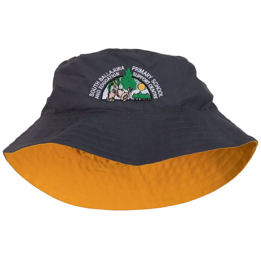 South Ballajura Primary School Reversible Bucket Hat - Gold