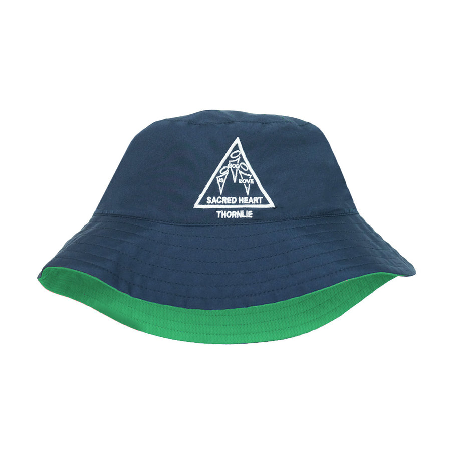 Sacred Heart Primary School Reversible Bucket Hat - Green