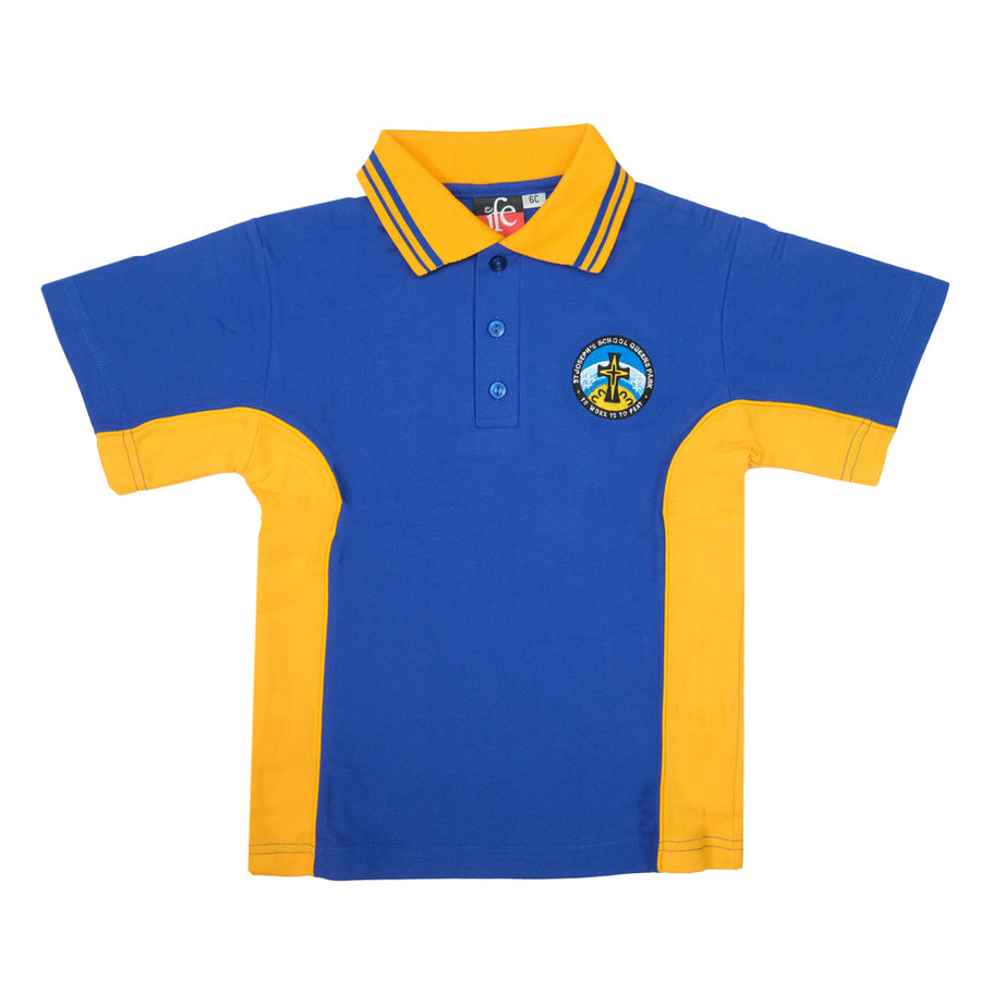 St Joseph's School Faction Polo - Gold