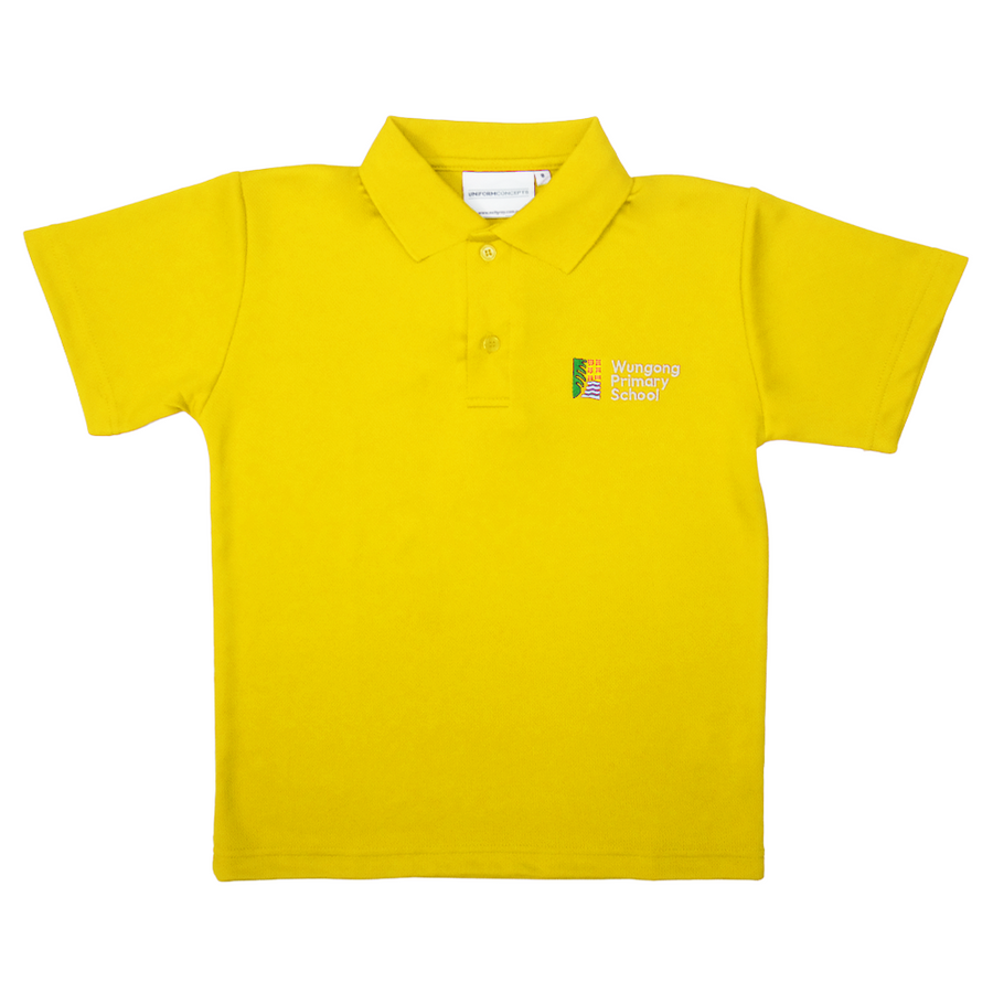 Wungong Primary School Faction Polo - Gold