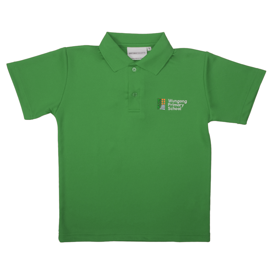 Wungong Primary School Faction Polo - Green