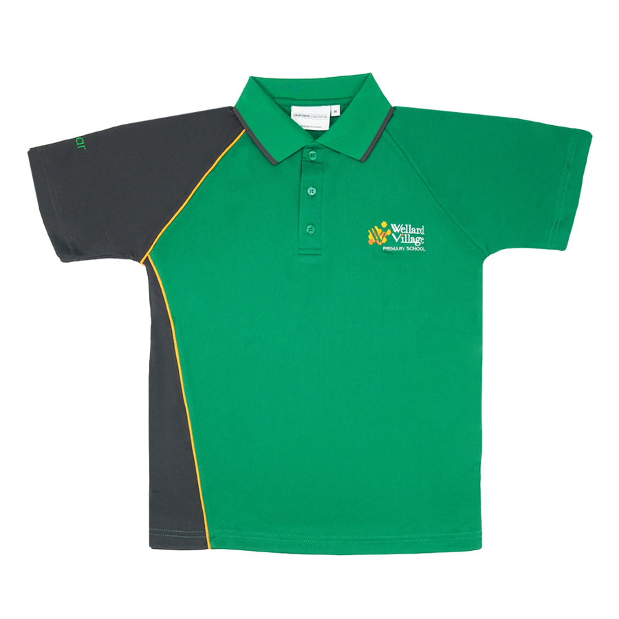 Wellard Village Primary School Faction Polo - Emerald